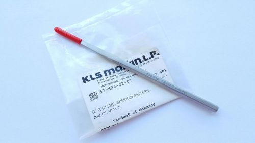 KLS Martin 37-626-02 Sheehan 6&#034; Rhinology Osteotome 2mm Tip Germany NEW