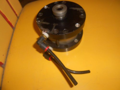 Approximatly 2.5 bore 1.5 stroke pancake pneumatic air cylinder pat # 4399639 for sale