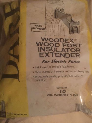 Dare Woodex Wood Post Extended Insulator 10 Pack