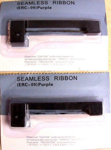 Two ERC-09 Ink Ribbons (Purple)