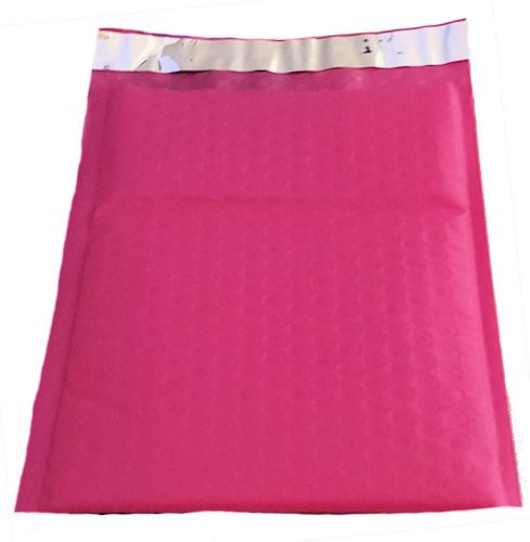 50 6x10 PINK Poly Bubble Mailer Envelope Shipping Mailing 6.5x10 Xtra Wide