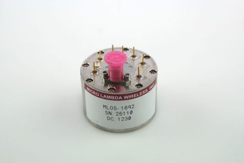 MICRO LAMBDA MLOS-1692 RF Signal Source VCO YIG 2.3GHz - 7.2GHz 20dbm