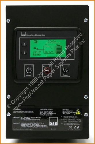 DSE Deep Sea Electronics DSE9460 12 Volt 5 Amp Battery Charger LCD 12V 5A #01