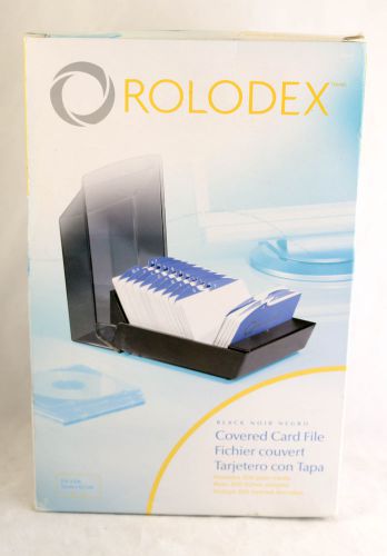 Rolodex Office Organizer Covered Card Box 67037 3 x 5 - 2006