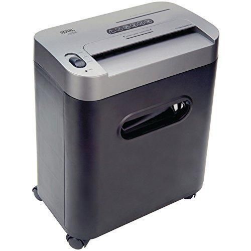 Royal 112MX 12-Sheet Cross Cut Shredder Shreds CD&#039;s with Console (Black) New