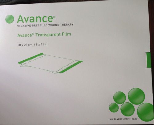 Avance Negative Pressure Wound Therapy_Transparent Film 8” X 11”_Box/5pcs_New.