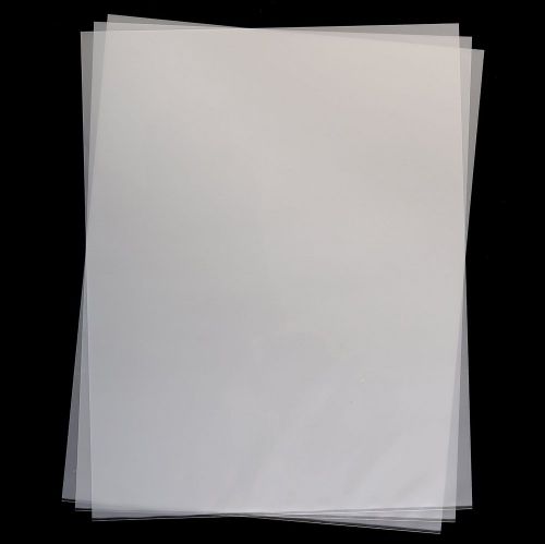 New 100 Pack of 3 Mil Letter Size Crystal Clear Thermal Laminating Pouches Photo