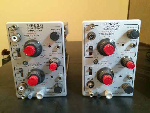 Tektronix 3A1 10 MHz Dual-Trace Amplifier Plug-In