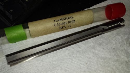 GAMMONS - COOLANT-FED GUN MAKERS REAMER -C33-601-9102R Rev.G (928-332-B)