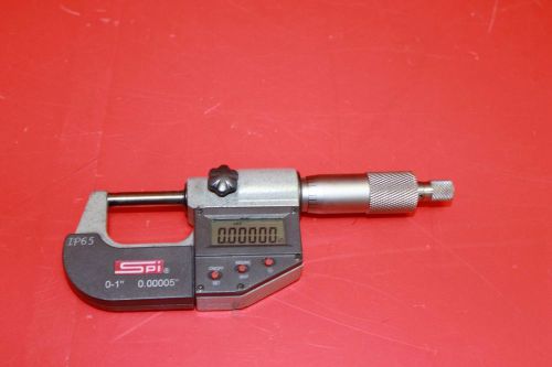 Spi IP65 0 - 1&#034; .00005&#034; Digital Micrometer