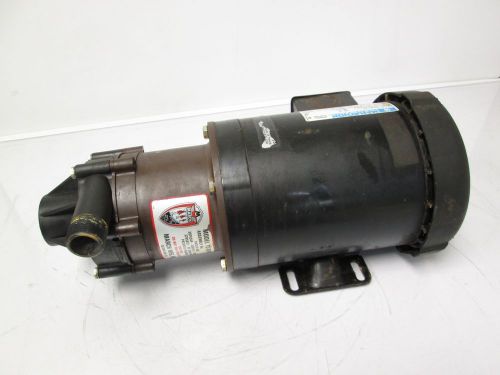 March te-7r-md magnet drive chemical pump polypropylene 230/460vac 53gpm 1.5&#034;x1&#034; for sale