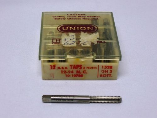 Box of 9 union butterfield hss bottom taps  4 flute 10-10768 # 1528 for sale