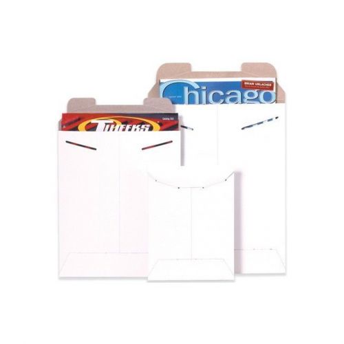 &#034;Flat Mailers, 22&#034;&#034; x 27&#034;&#034;, White, 50/Bundle&#034;