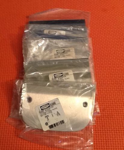 Lot Of 9 Hubbell SS309B Blank Stainless Steel Plate.