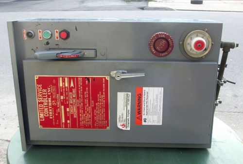 Firetrol Limited Service Fire Pump Controller Cat# FTA-750A-B30B .. DS-1000