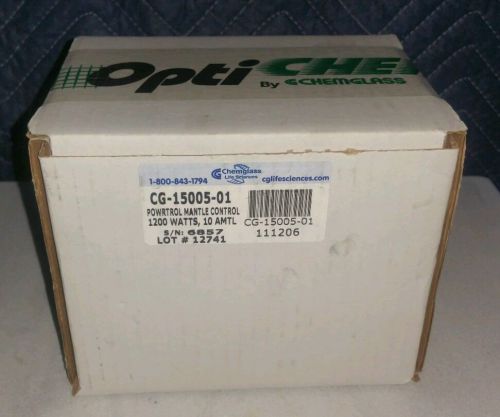 Chemglass Optichem 1200W Power Mantle Controller NIB CG-15005-01