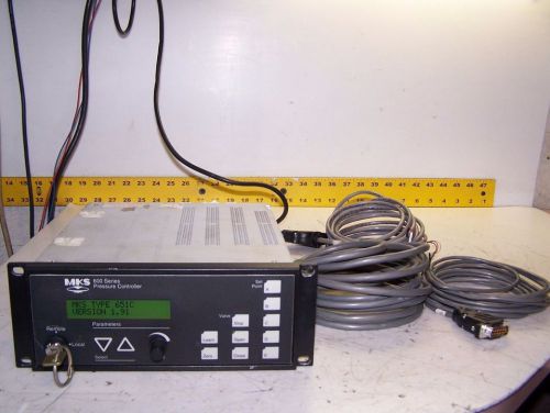 MKS 651CD2S1N PRESSURE CONTROLLER MKS 600 SERIES VERSION WITH 3 CABLES USED