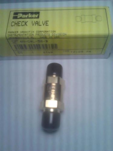 Parker 4M-C4L-50-B Check Valve (NEW) (CB2)