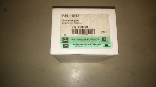 WHITE-RODGERS 2E379B F29-0143 THERMOSTAT GUARD SEE PICTURES #A47