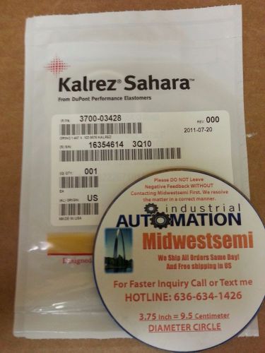 FREESHIPSAMEDAY AMAT 3700-03428 ORING ID 1.487 CSD .103 KALREZ 8575 WHITE -NIB