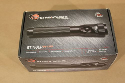 Streamlight 75812 Stinger DS C4 LED Flashlight with DC Steady Charge, Black