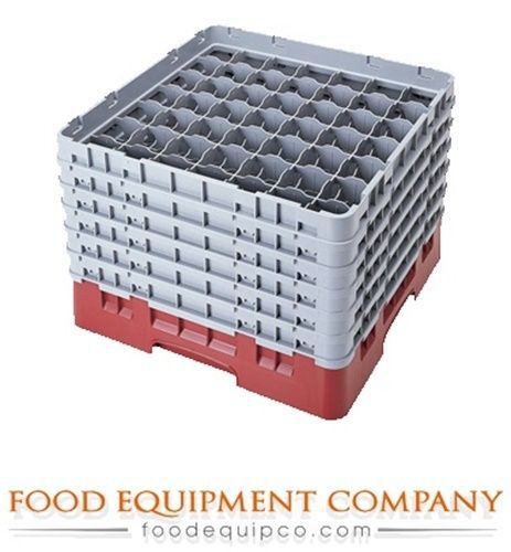Cambro 49S1114414 Camrack® Glass Rack with 6 extenders full size 49...