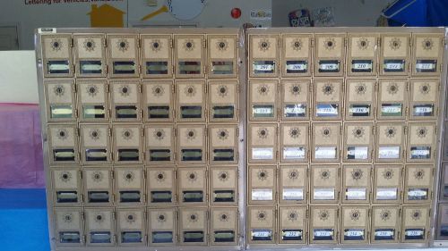 Commercial Mailboxes - Brass with Window