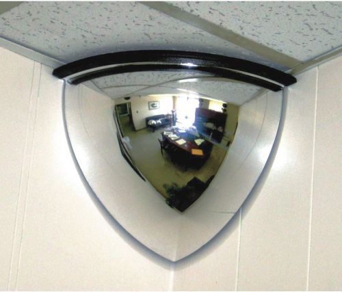 Vision metalizers inc qsr3214 qtr dome mirror, 32in., scratch res acryl *8d* for sale