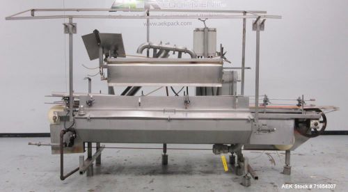 Used-Can vegetable briner, stainless steel construction with Waukesha Cherry Bur