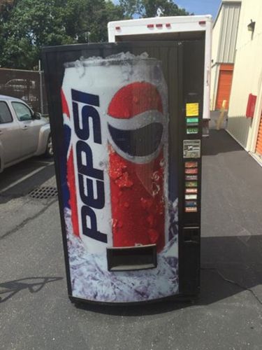 Dixie-Narco 276M Pepsi Pop Cola Soda Vending Machine with Coinco DBA Mars