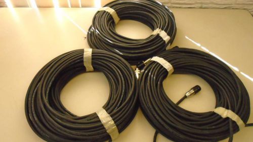 Lot of 3 Talley CXTD-WM23WF-50M Cables
