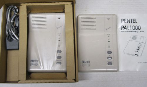 Lot of 8 Pentel PAL1000 Answering Machine / Fax Machine 9 Mailboxes Each (C5)