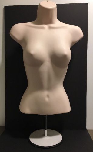 Female Mannequin Torso On Stand With Hanger