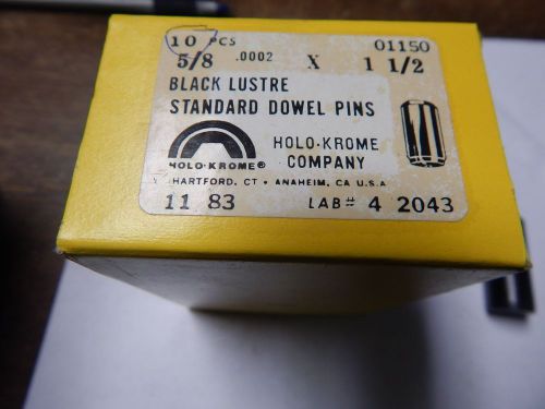 HOLO-KROME  5/8&#034; x 1-1/2&#034; Standard Dowell Pins Lot of 10 Pcs # 01150 unit 4