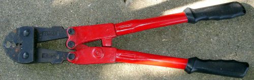 18&#034; wire cable crimping tool