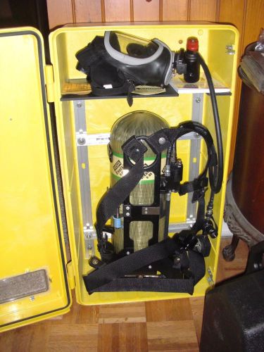 Mine Safety Appliances Co 4500PSI SCBA Firehouse Decor Mancave Breathing Apparat