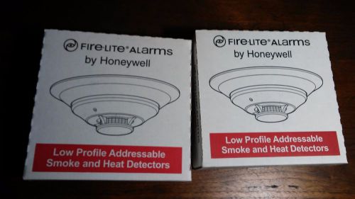 TWO (2) FIRE-LITE ADDRESSABLE SMOKE DETECTORS.  MODEL SD355. NEW IN BOX.