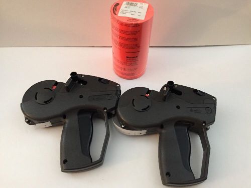 LOT OF 2 MONARCH 1131 ONE LINE PRICE GUNS USED  PRICING LABEL GUNS Tagging