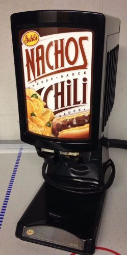 NACHO CHEESE SAUCE / CHILI SAUCE DUEL DISPENSER