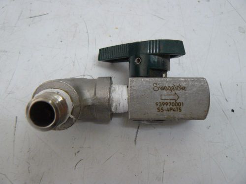 SWAGELOK SS-4P4T5 STAINLESS STEEL 1/4 TURN VALVE