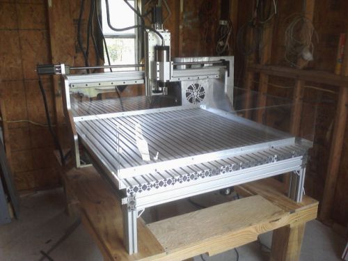 4 axis cnc router table + accessories + vise + xbox 360 controller + drill press for sale