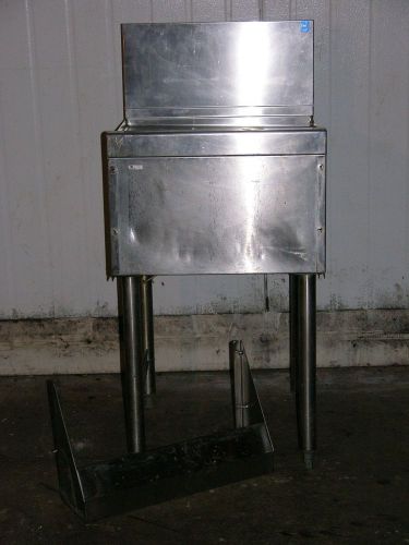 Perlick ts18 18&#034; stainless drain workboard with 18&#034; speed rail for sale