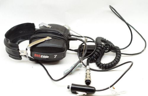 Setcom 7 Communication Headphones Headset
