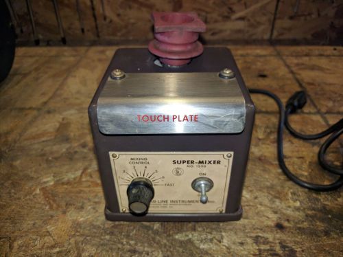 Lab-line instruments super-mixer | no. 1290 | working|shaker centrifugal |1.25&#034; for sale