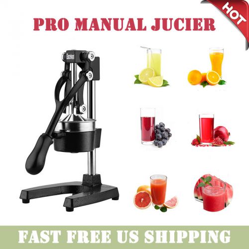 Juice Extractor Pro Fruit Juicer Vegetable Lemon Stainless Steel Citrus Squeezer