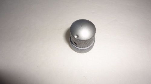 Dual concentric Bass Guitar knobs Pewter