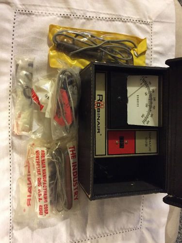 Vintage Robinair Temperature Tester in Case 12850, Made in USA