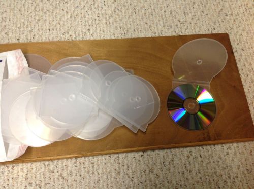 Lot of 30 CD DVD clear clam shell cases, soft poly, x box PS3 games, jewel case