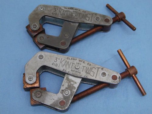 3  410   KANT TWIST CLAMPS