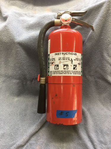 Amerex 5 # Halon 1211 Fire extinguisher.